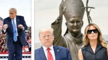 Donald Trump, siempre provocador.