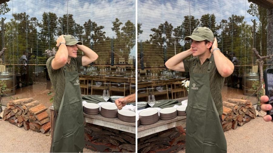 Franco Colapinto en Estancia Vigil