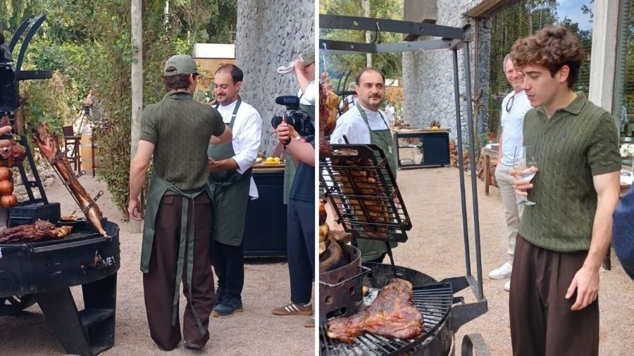 Franco Colapinto en Estancia Vigil