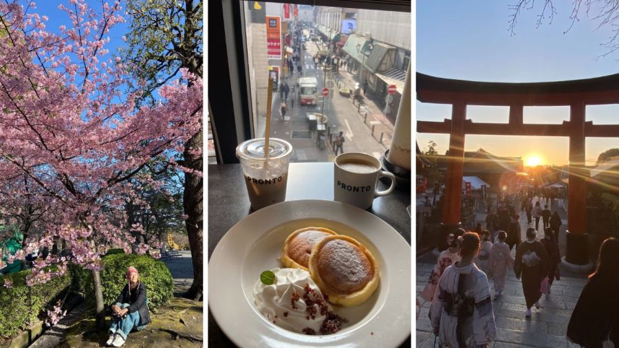 Las vacaciones de Laura Novoa en Japón