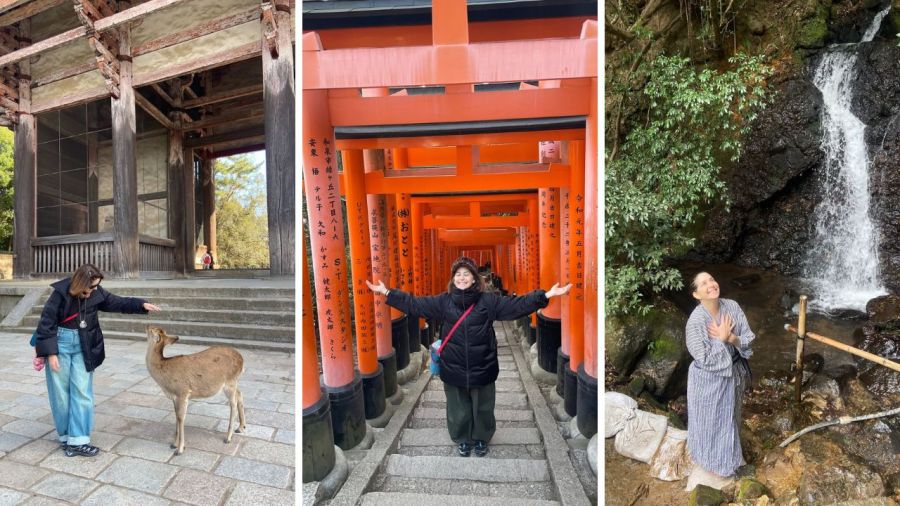 Las vacaciones de Laura Novoa en Japón
