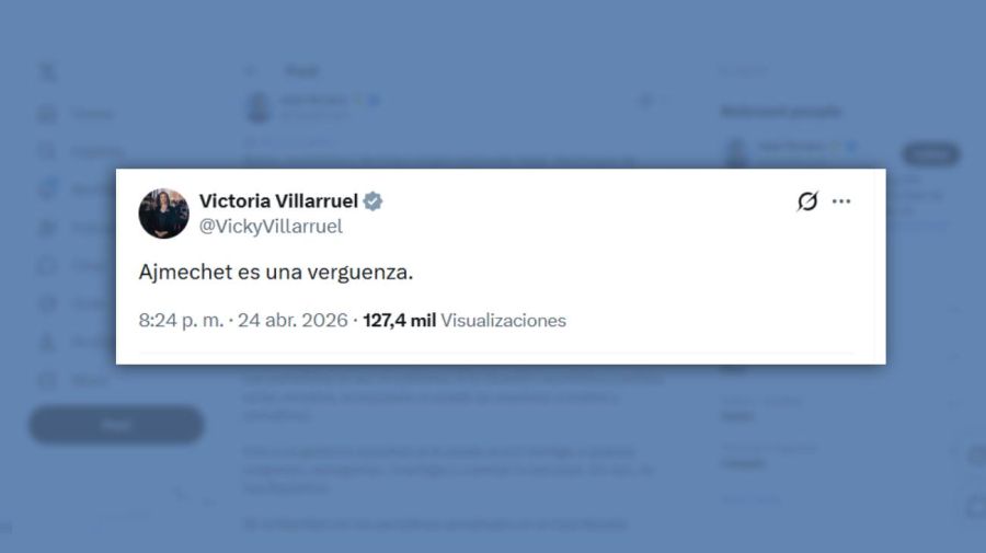 Posteo Victoria Villarruel 25042026