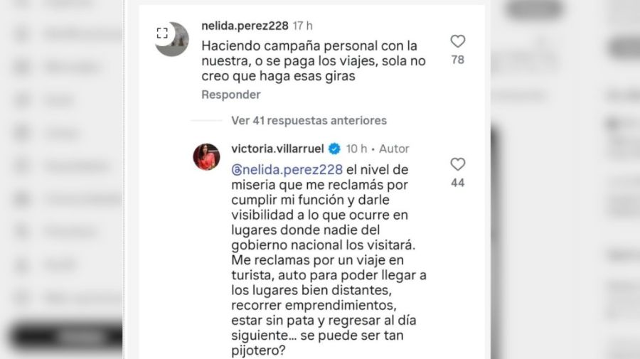 Respuesta Villarruel