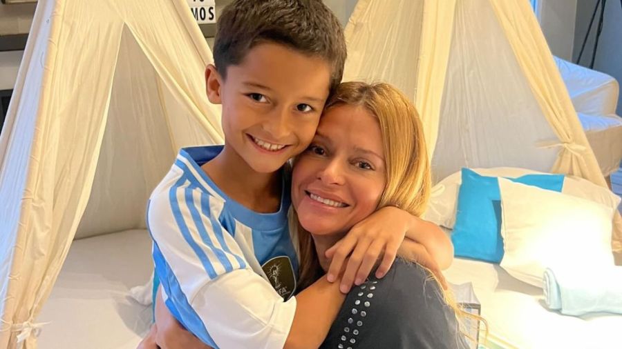 Benicio, el hijo de Vanina Escudero y Álvaro Navia