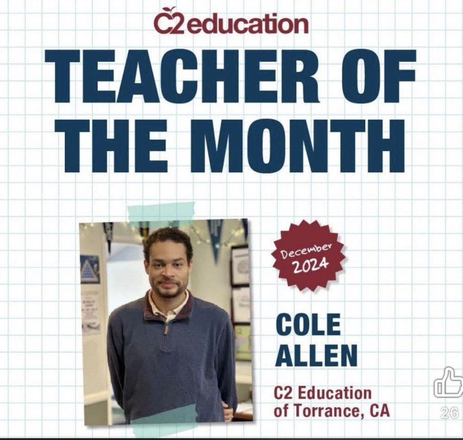 Cole Tomas Allen elegido maestro del mes