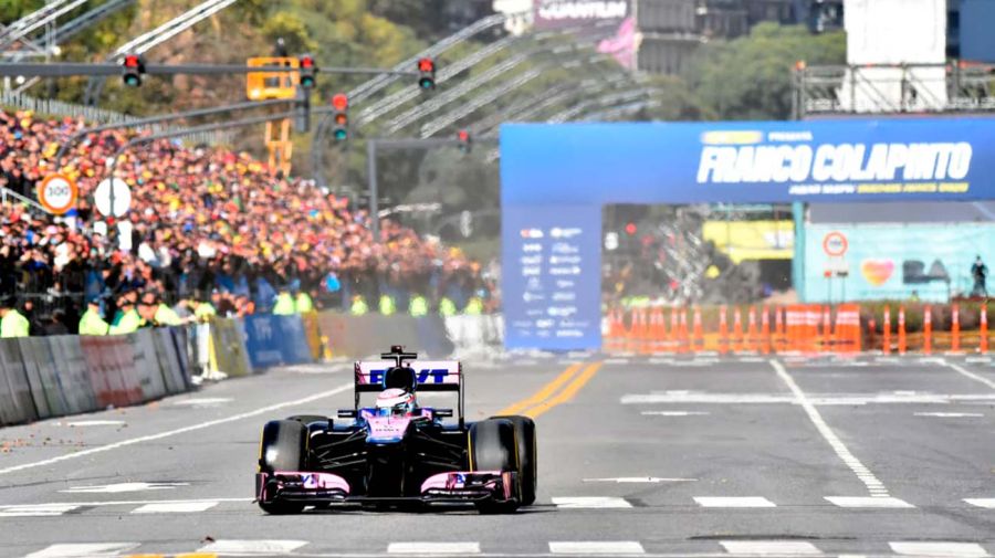Final de Franco Colapinto en Buenos Aires