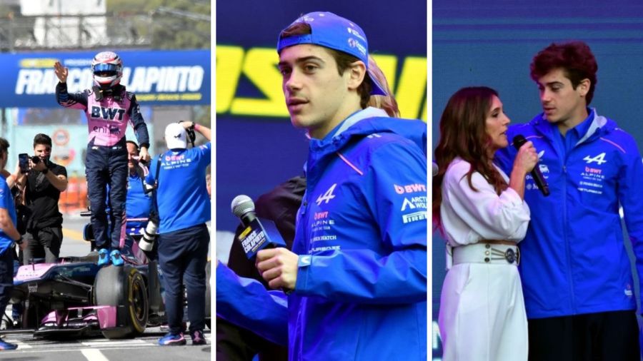 Franco Colapinto en Buenos Aires