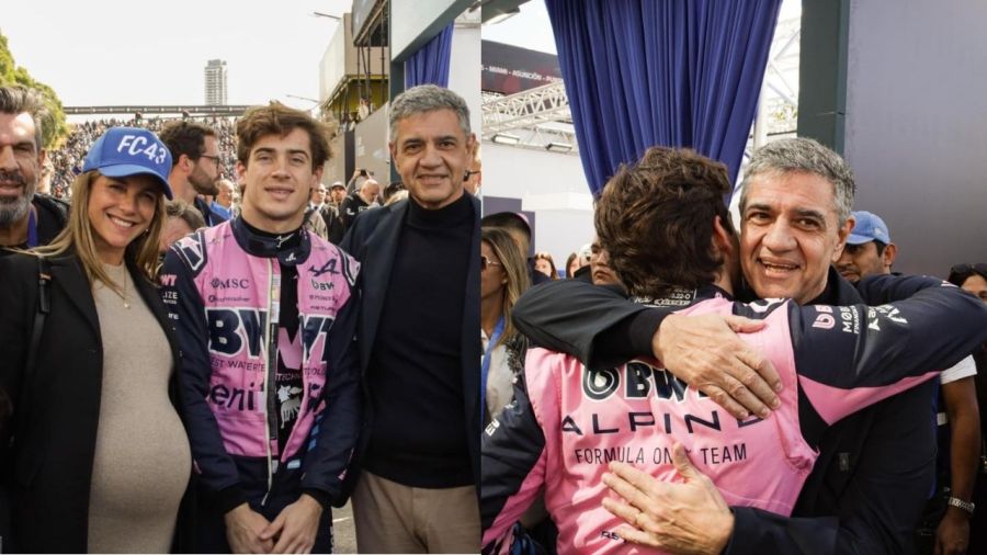 Franco Colapinto en Buenos Aires