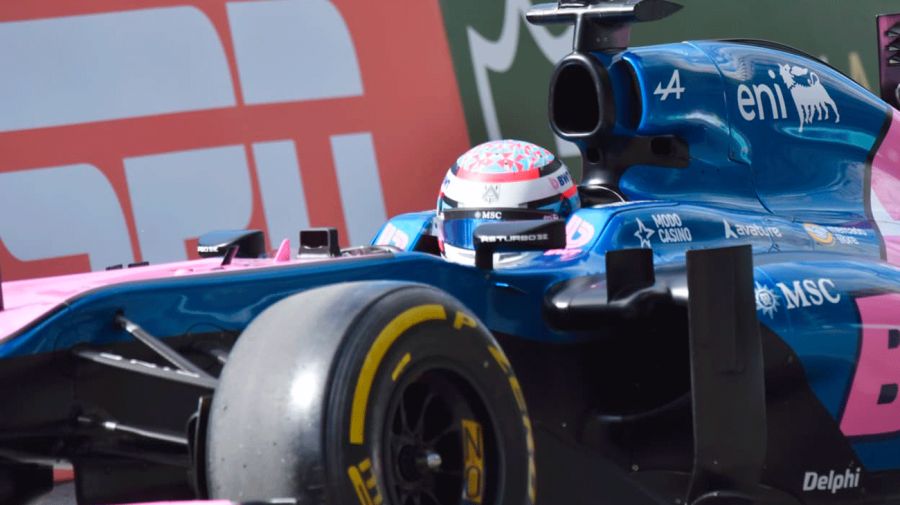 Franco Colapinto, ovacionado en Buenos Aires.