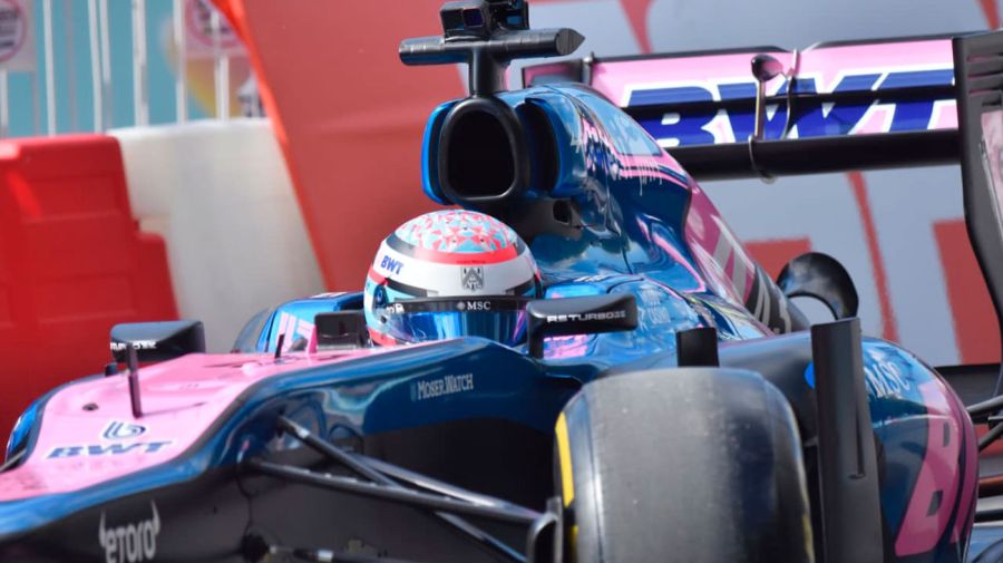 Franco Colapinto, ovacionado en Buenos Aires.