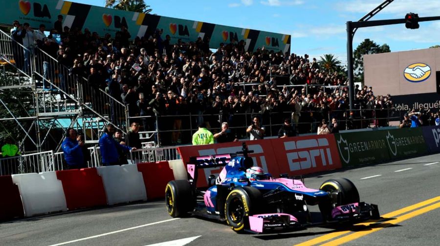 Franco Colapinto, ovacionado en Buenos Aires