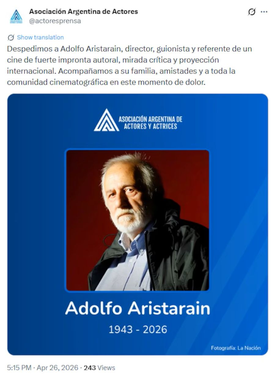 Adolfo Aristarain