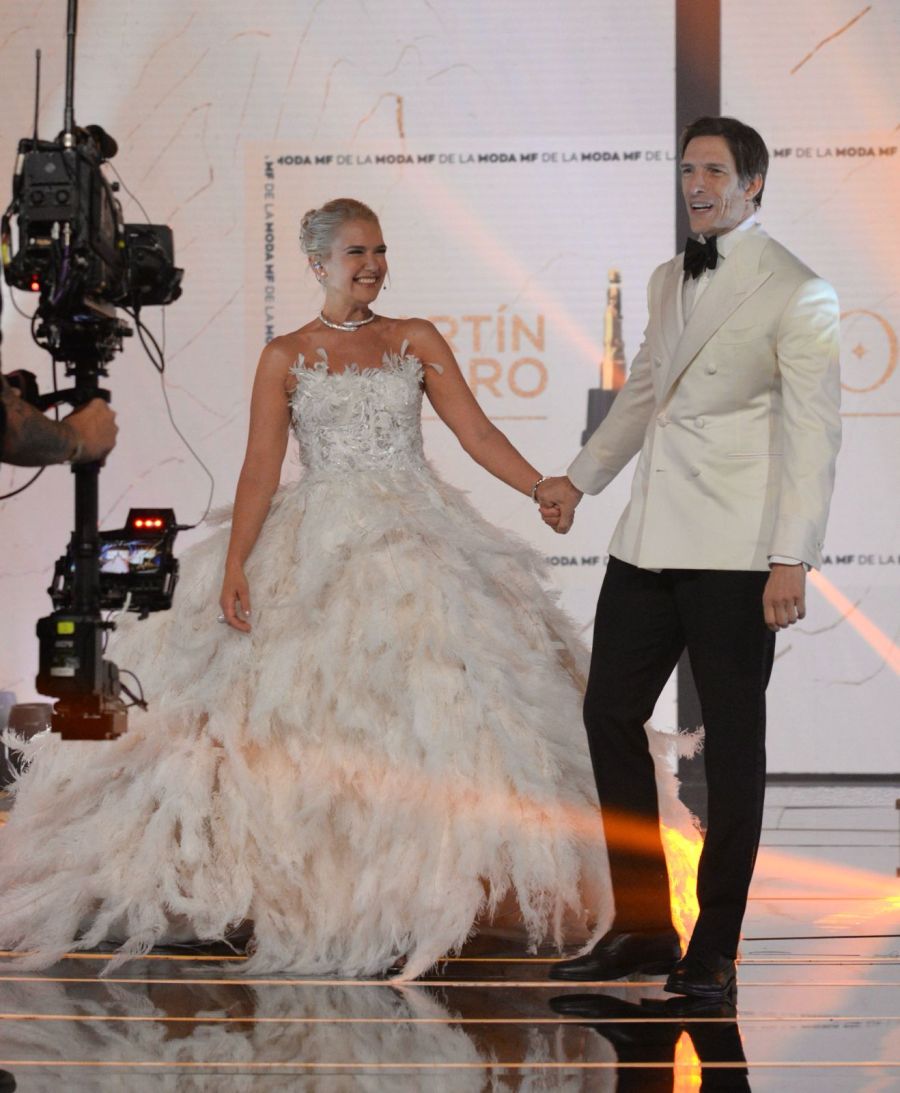 Los looks total white de los Martín Fierro de la Moda / Créditos: Telefe y APTRA