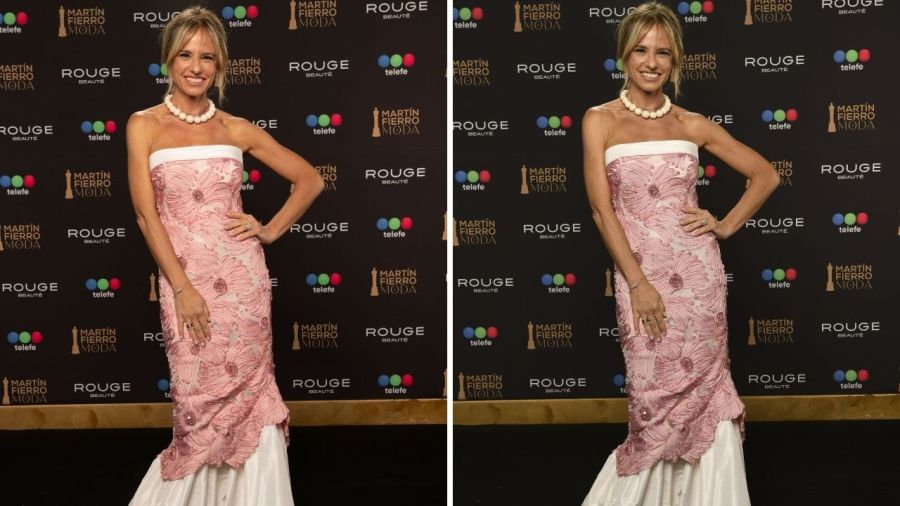 Mariana Fabbiani en los Martín Fierro de la Moda