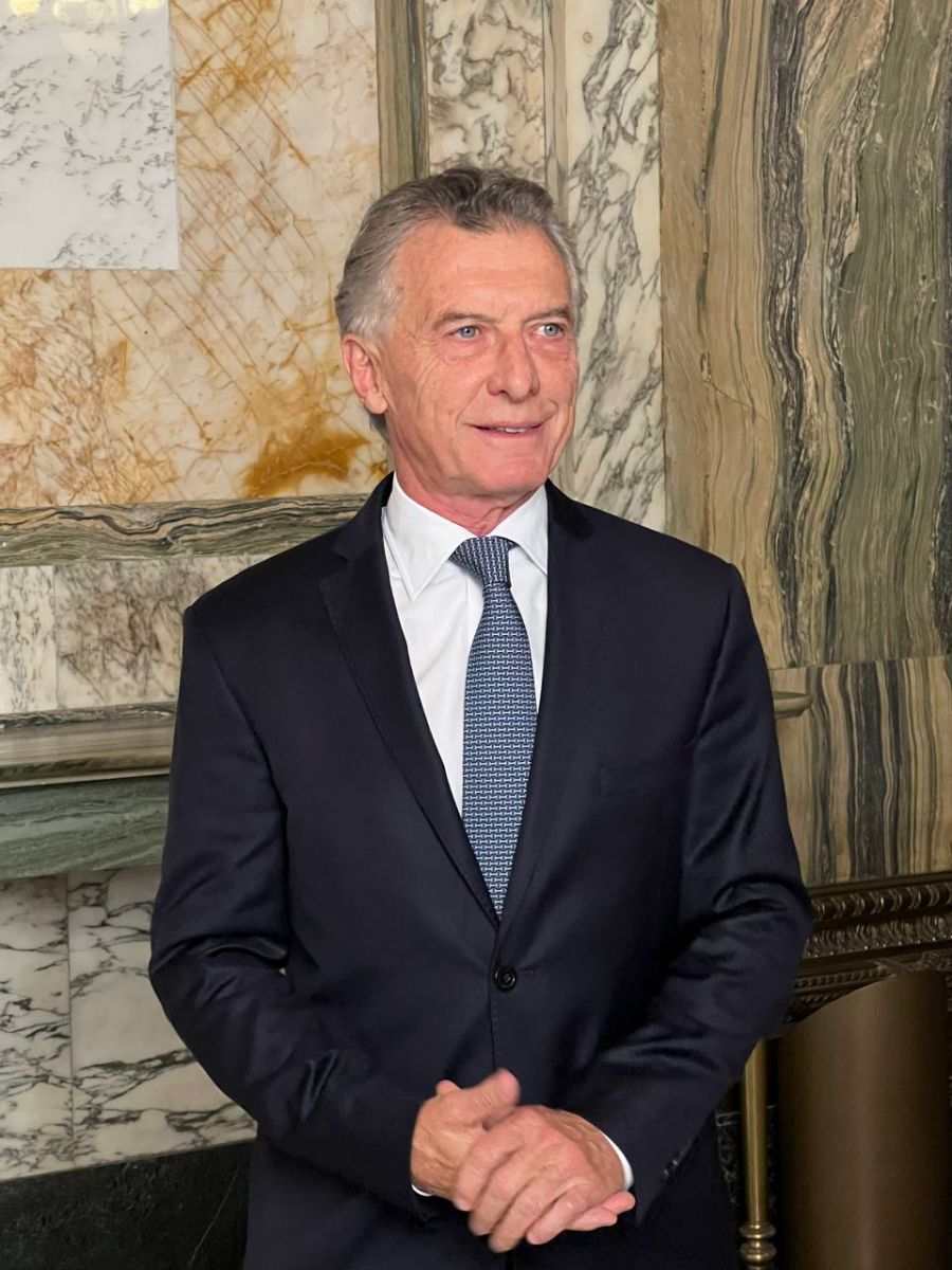 MAURICIO MACRI EN LA GALA DE CARAS 2026