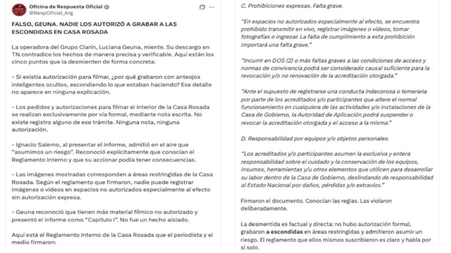 Oficina de Respuesta Oficial 20260427