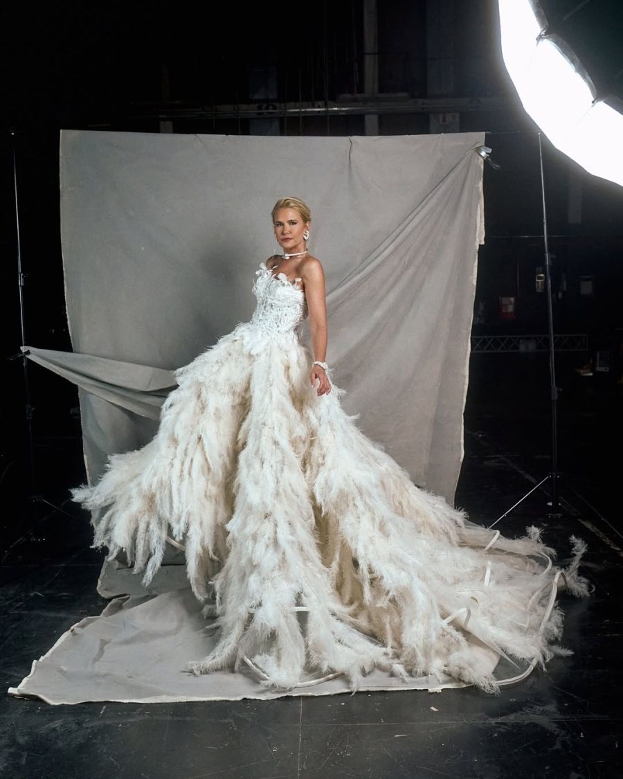 Valeria Mazza en los Martín Fierro de la Moda