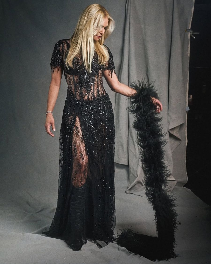 Valeria Mazza en los Martín Fierro de la Moda