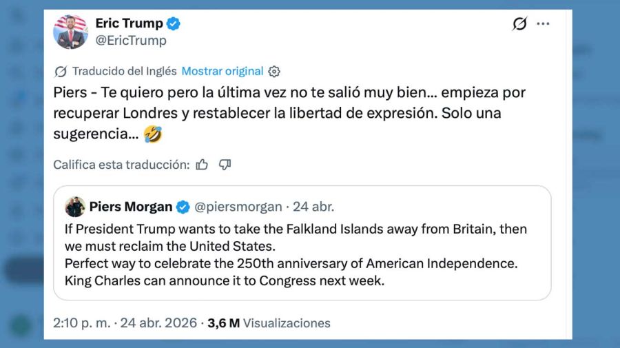 X Eric Trump 27042026