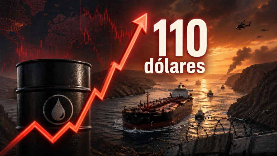 El petróleo superó los 110 dólares tras la salida de Emiratos de OPEP y el bloqueo de Ormuz.