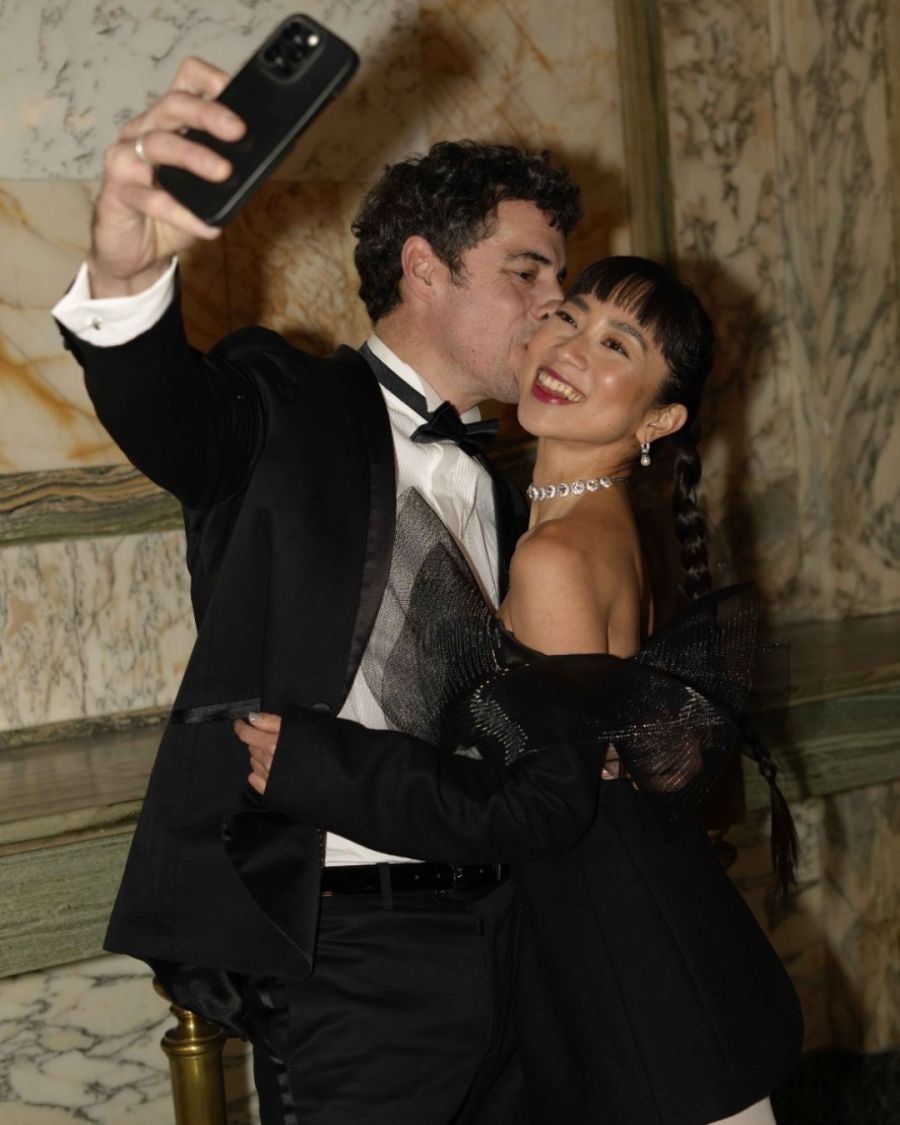 Esteban Lamothe y Débora Nishimoto