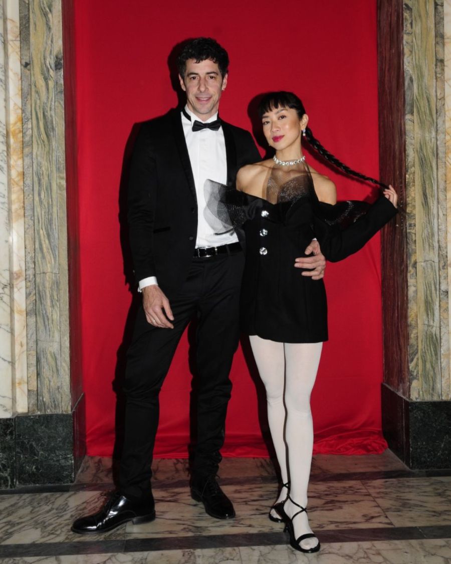 Esteban Lamothe y Débora Nishimoto