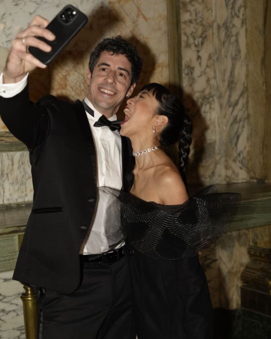 Esteban Lamothe y Débora Nishimoto