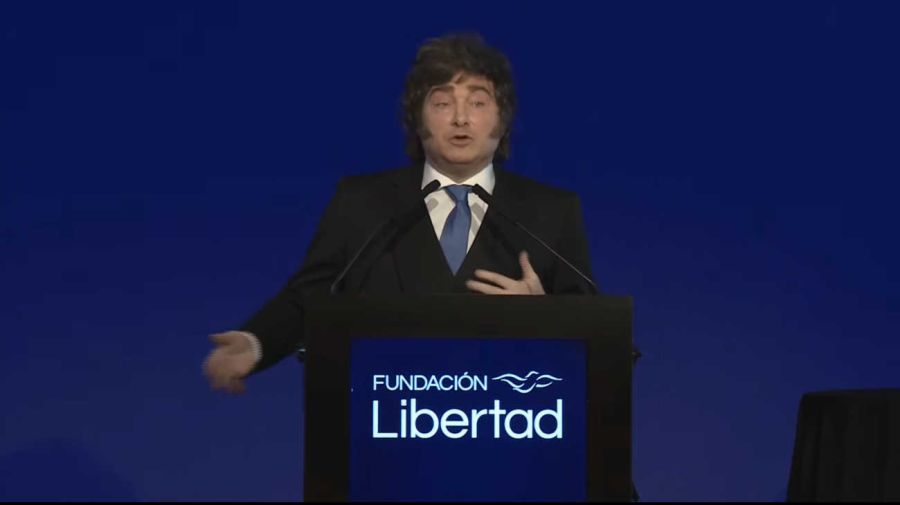 Milei en la fundacion Libertad 20260427