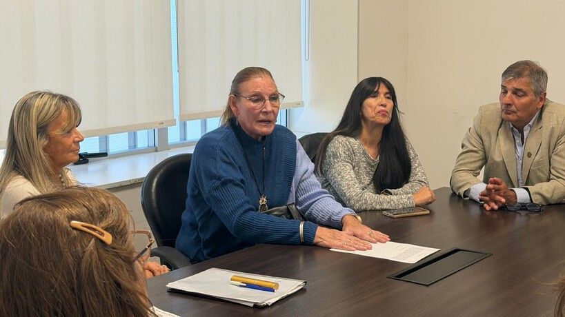 Crespi y Robbiati, referentes del colectivo de jubilados