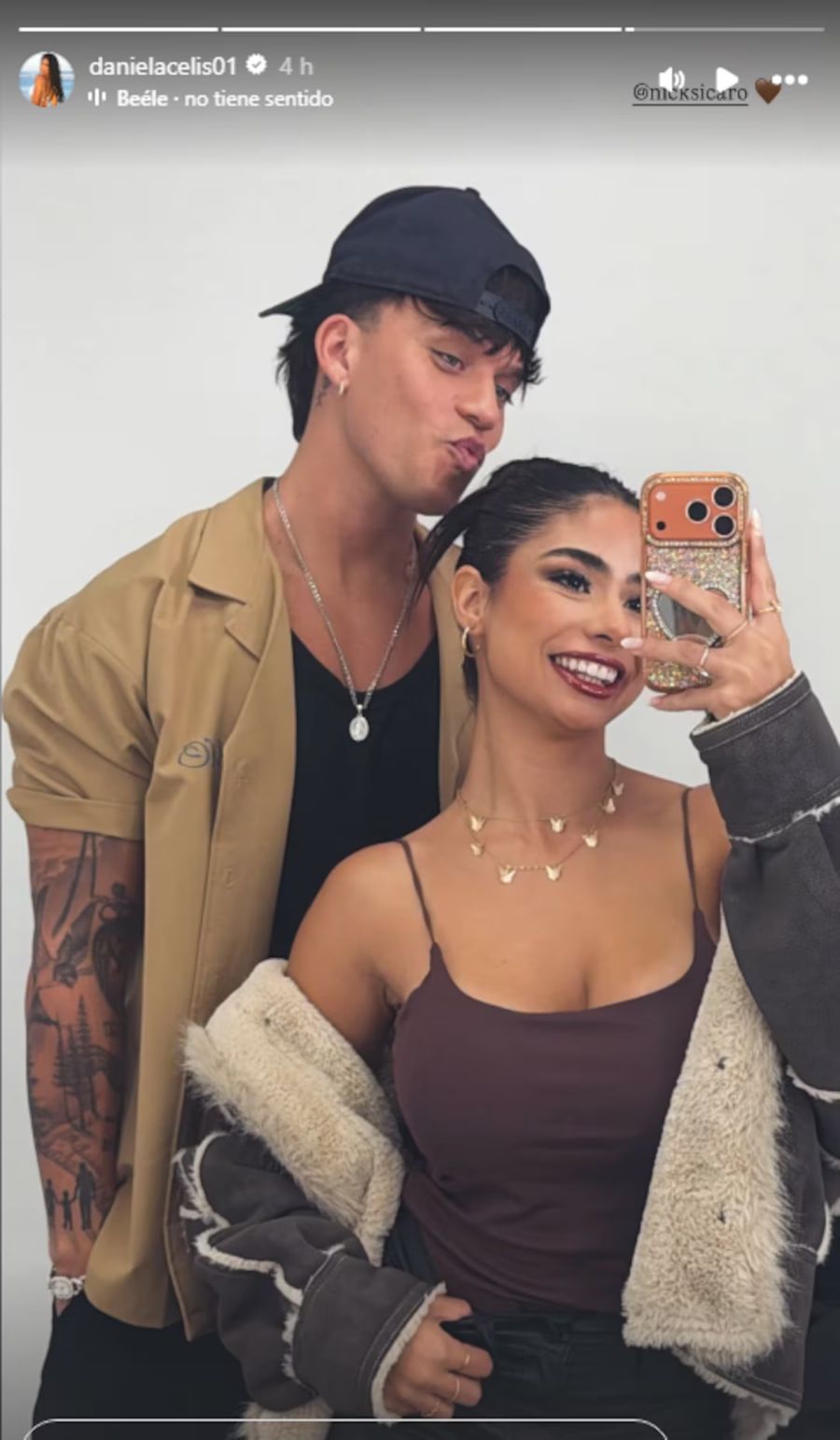 Daniela Celis y Nick Sicaro