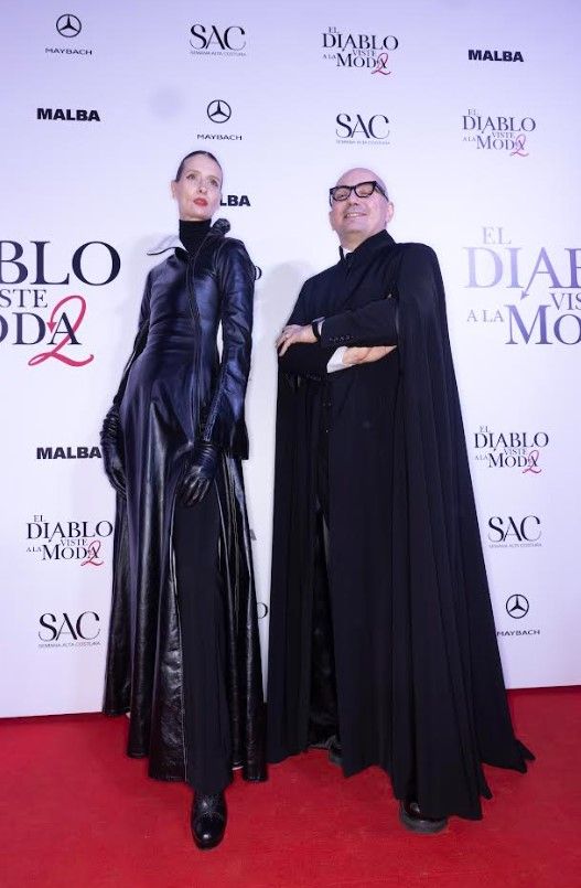 Gala El Diablo viste a la Moda