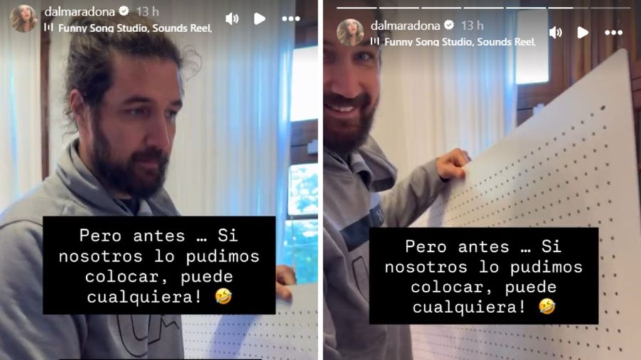 Habitación de las hijas de Dalma Maradona