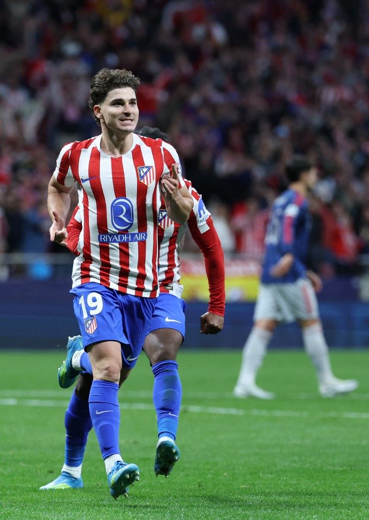 Julián Álvarez en Champions League