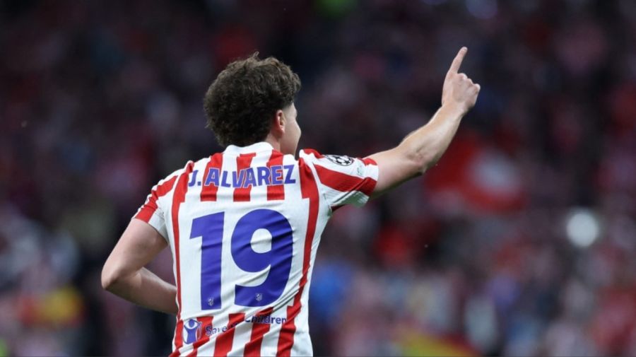 Julián Álvarez en Champions League