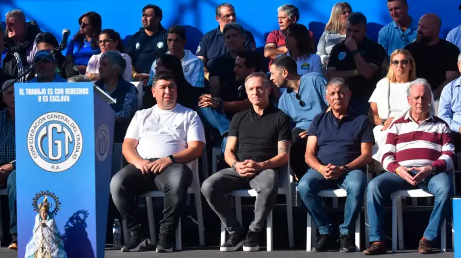Acto de La CGT en Plaza de Mayo 30042026