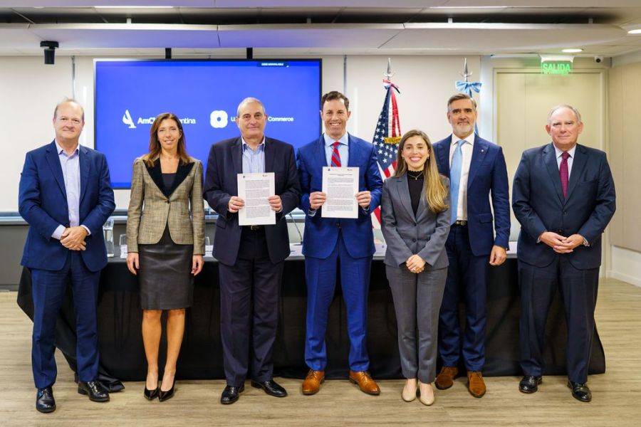 Firma de la declaración conjunta Amcham US Chamber