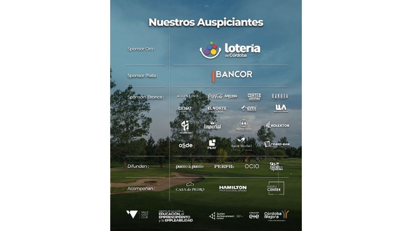 Golf solidario: tres fundaciones impulsan un torneo para financiar programas educativos