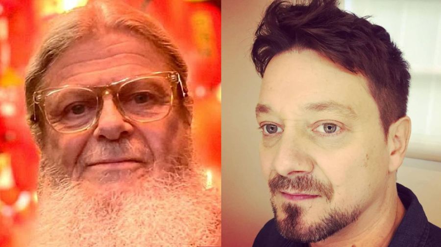 Gustavo Santaolalla y Juan Blas Caballero