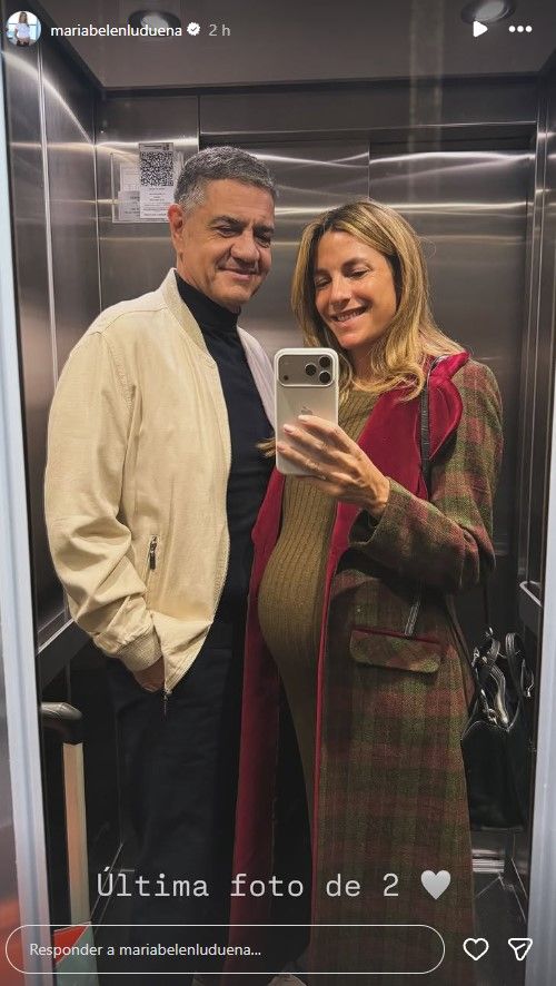 María Belén Ludueña y Jorge Macri
