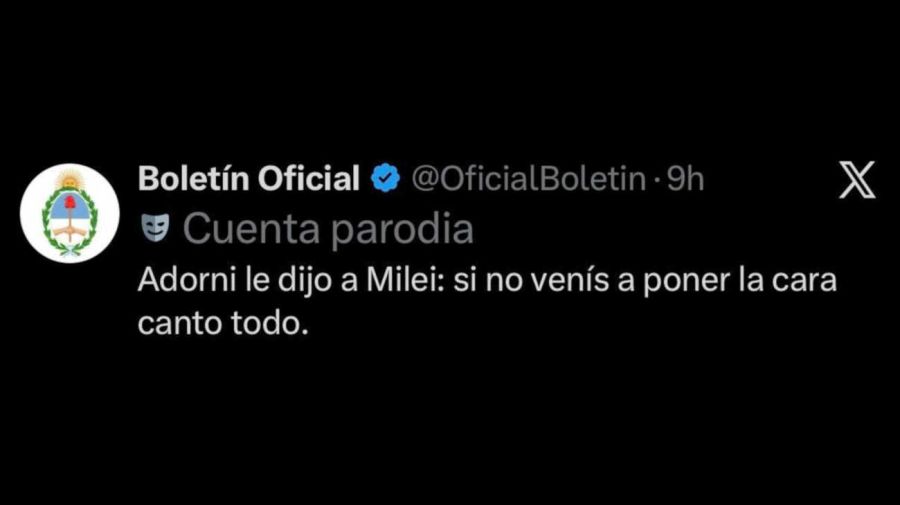 Memes de Adorni en el Congreso 20260429