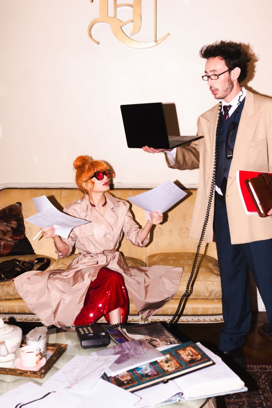 Vero de la Canal y Lola Latorre como Miranda Priestly y Andy Sachs / Créditos: Vero de la Canal e Instagram