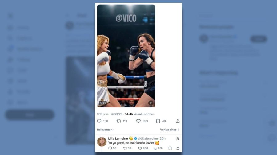 Posteo La pelea del año: Lilia Lemoine Vs Victoria Villarruel 02052026