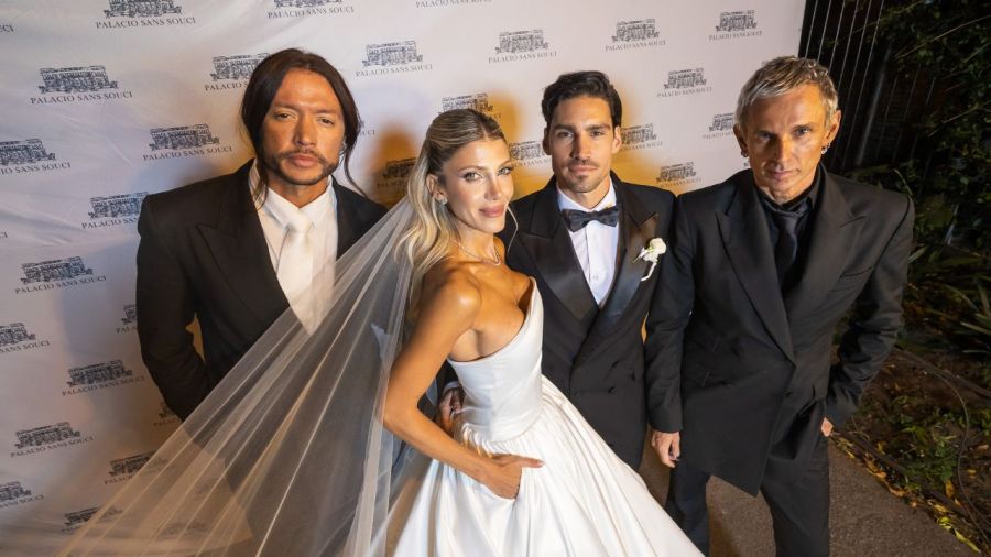 Así fue la boda de Cande Ruggeri y Nico Maccari
