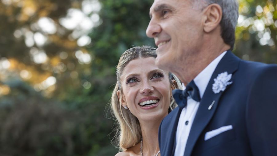 Así fue la boda de Cande Ruggeri y Nico Maccari