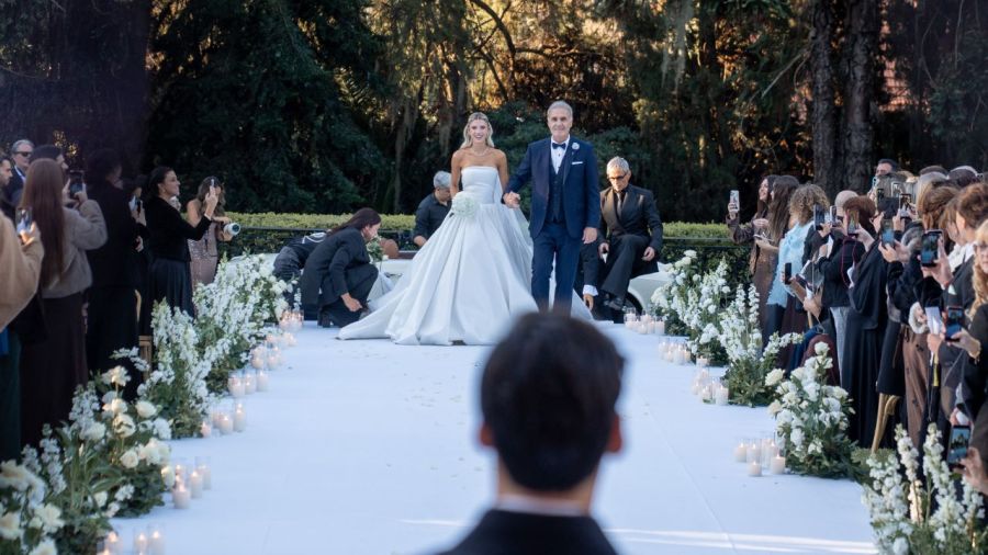 Así fue la boda de Cande Ruggeri y Nico Maccari