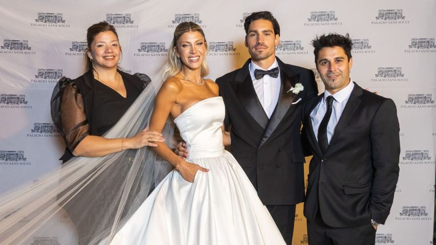 Así fue la boda de Cande Ruggeri y Nico Maccari
