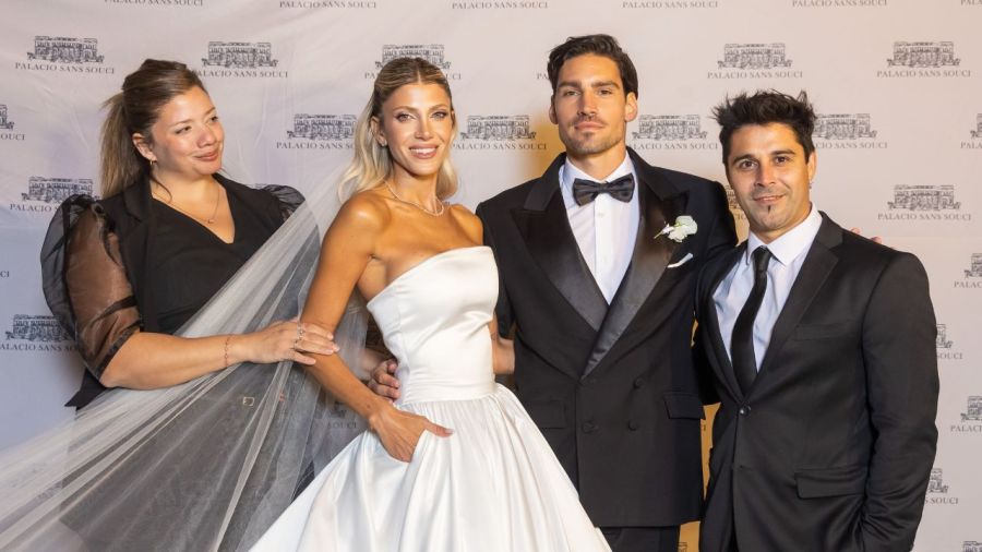 Así fue la boda de Cande Ruggeri y Nico Maccari