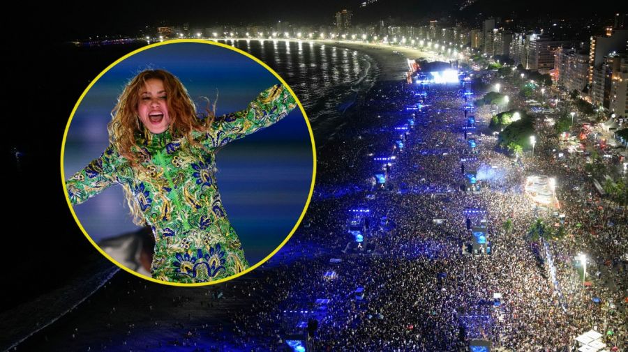 Shakira en Copacabana