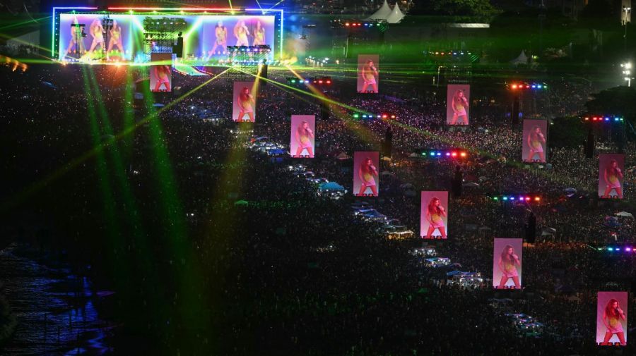 Shakira en Copacabana 