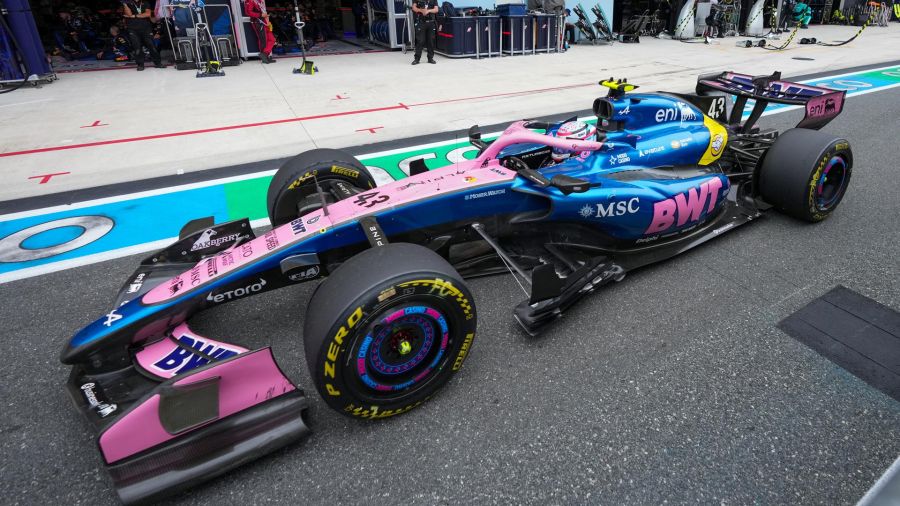 Fotogaleria El piloto argentino de Alpine, Franco Colapinto, sale de boxes durante el Gran Premio de Fórmula 1 de Miami 2026 en el Autódromo Internacional de Miami en Miami Gardens, Florida